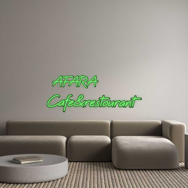 Özel Tasarım : AFARA Cafe&rest...