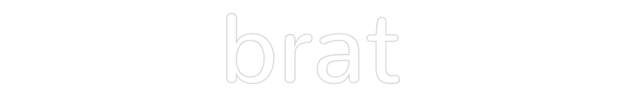 Özel Tasarım : brat