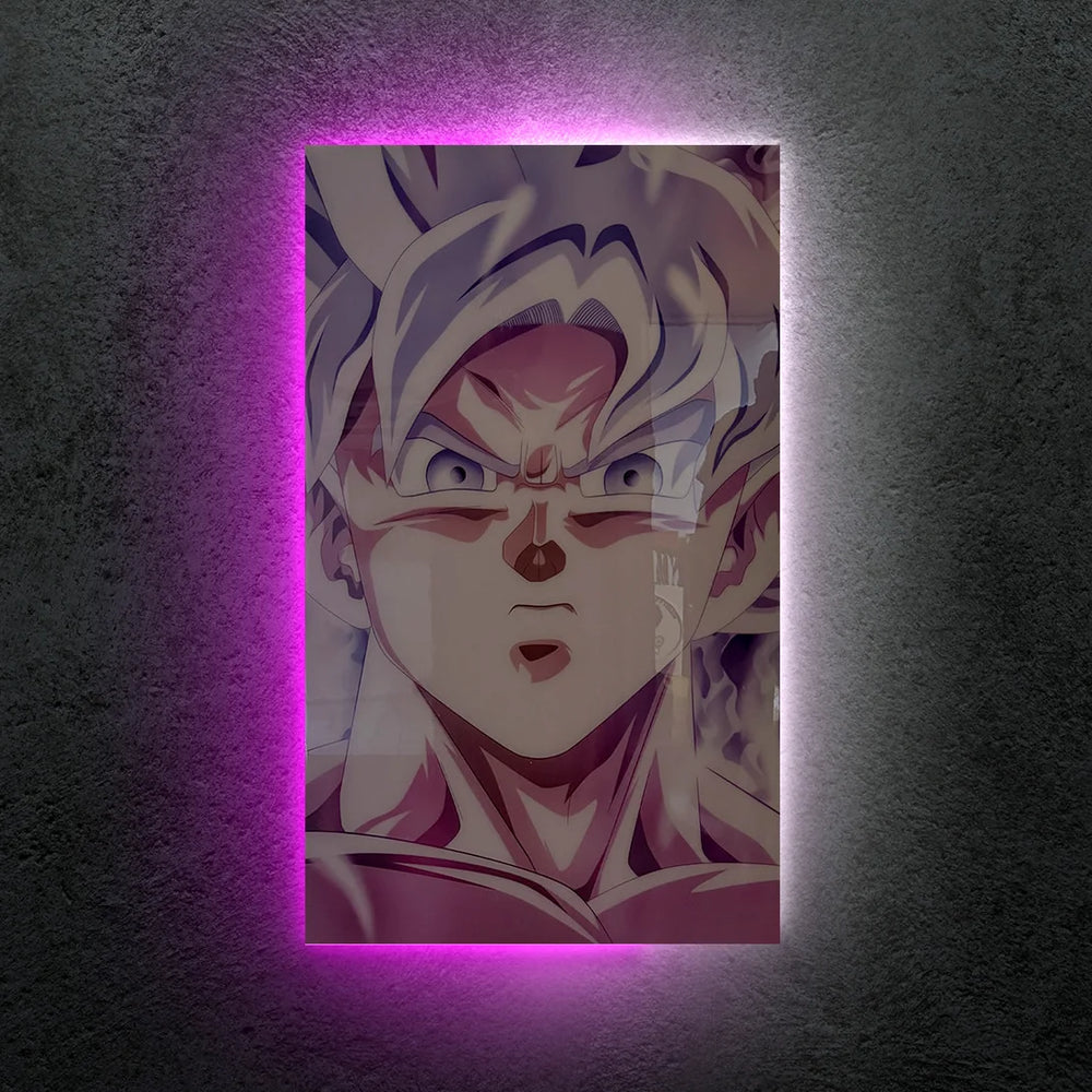 Goku Ultra İçgüdü Neon Tablo
