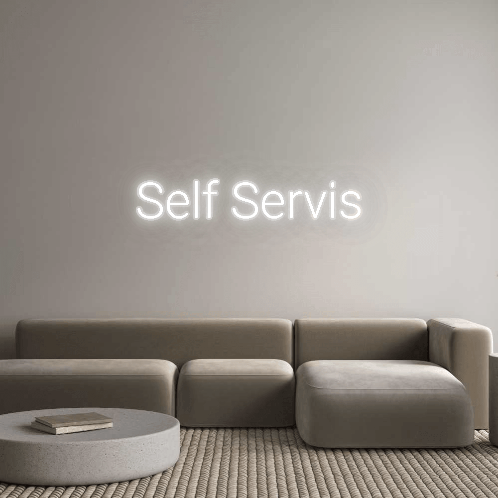 Özel Tasarım : Self Servis