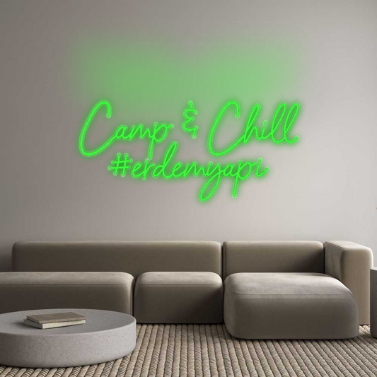 Özel Tasarım : Camp & Chill
...