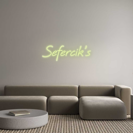 Özel Tasarım : Sefercik's