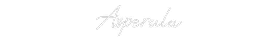 Özel Tasarım :   Asperula