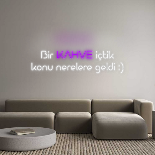 Özel Tasarım : Bir KAHVE içt...