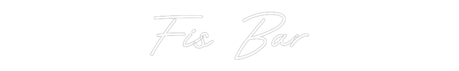 Özel Tasarım : Fis Bar
