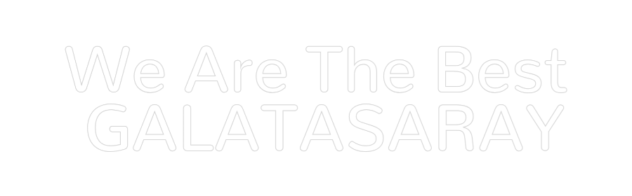 Özel Tasarım : We Are The Be...