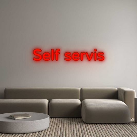 Özel Tasarım : Self servis