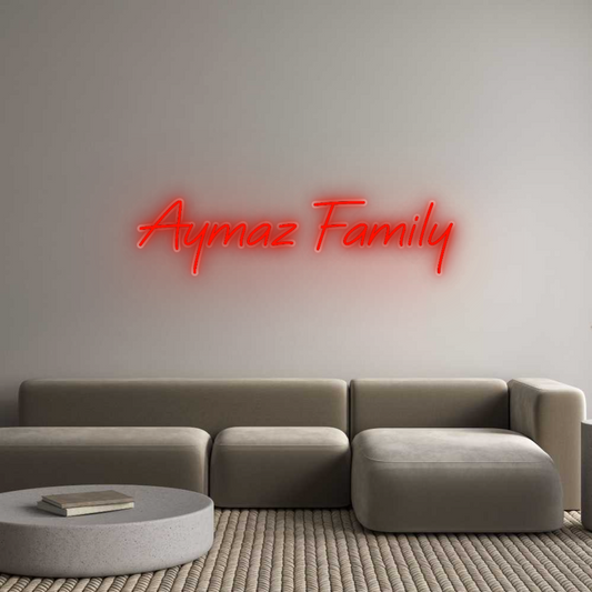 Özel Tasarım : Aymaz Family