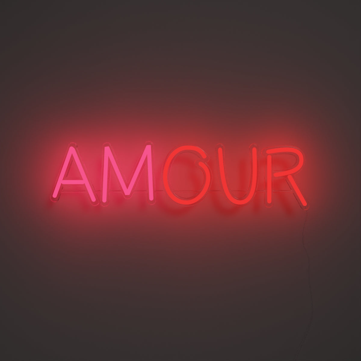 Our Amour, Neon Tabela - Neonbir