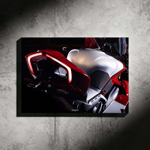 Ducati Panigale V4 Araba Poster (Neon)