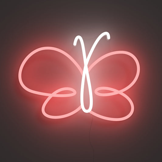 Butterfly Swirl - Neon Tabela - Neonbir