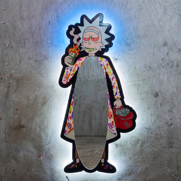Rick High Siyah Ayna
