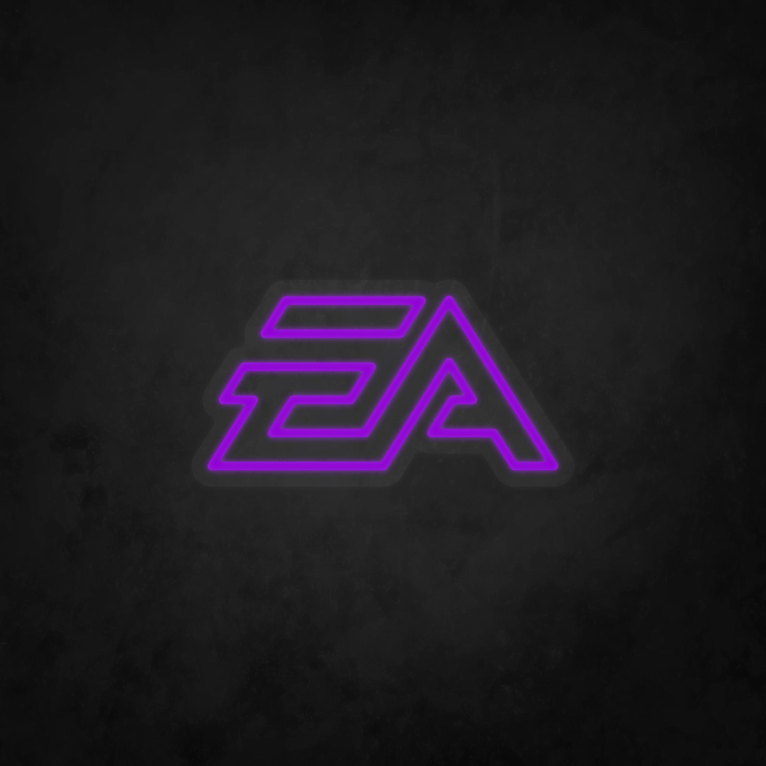 LED Neon Sign - EA Logo