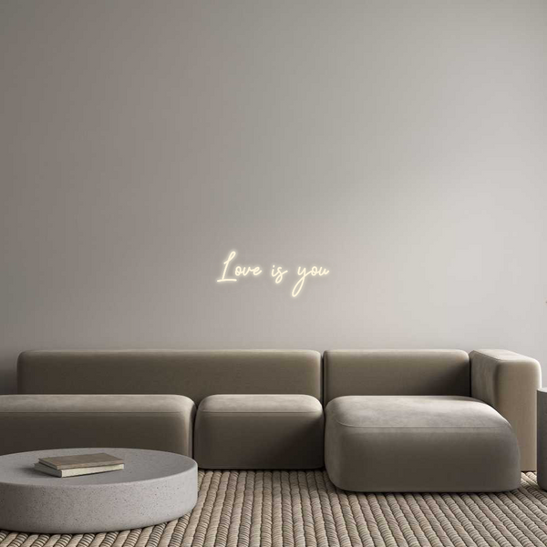 Özel Tasarım : Love is you