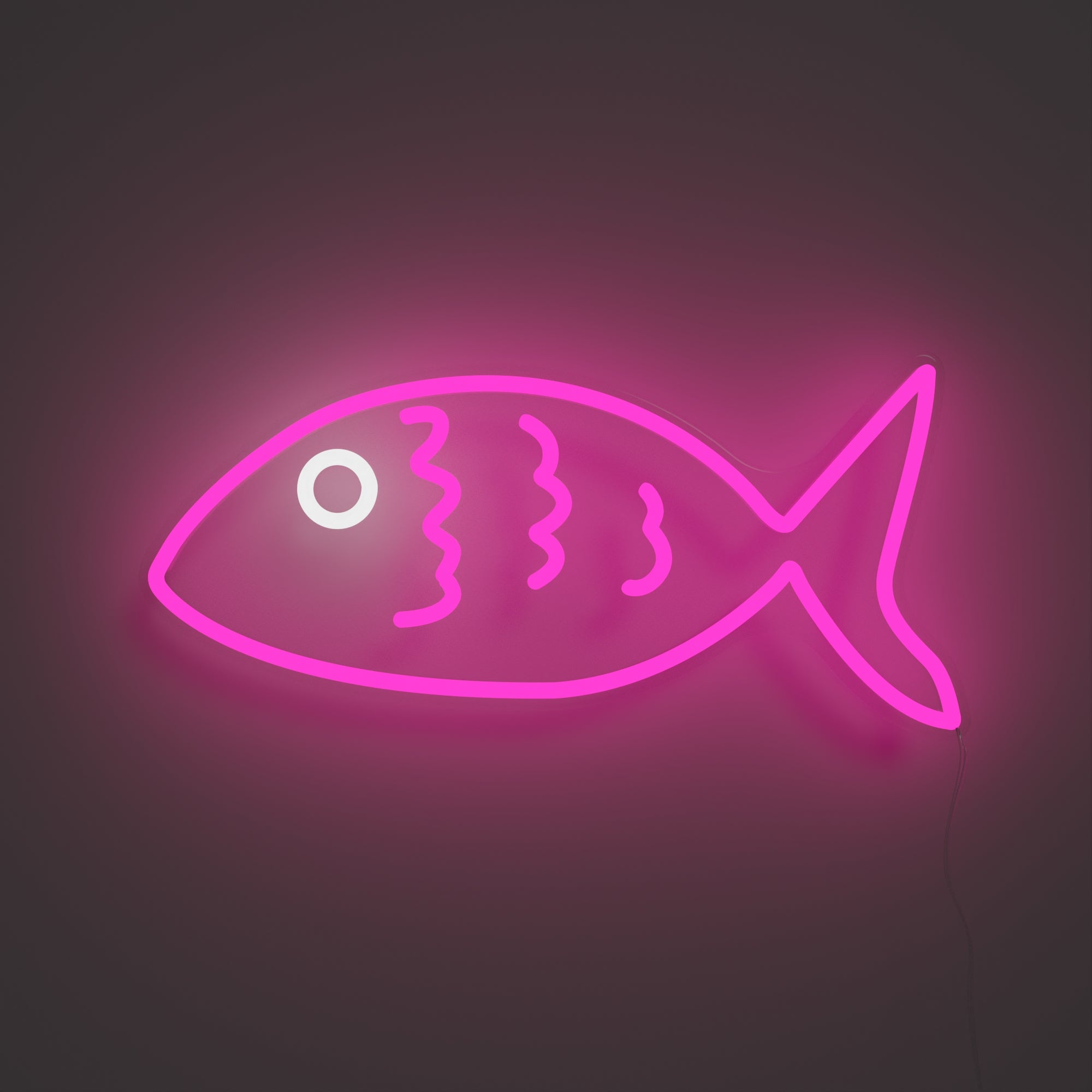 Fishy Friend Pink - Neon Tabela - Neonbir