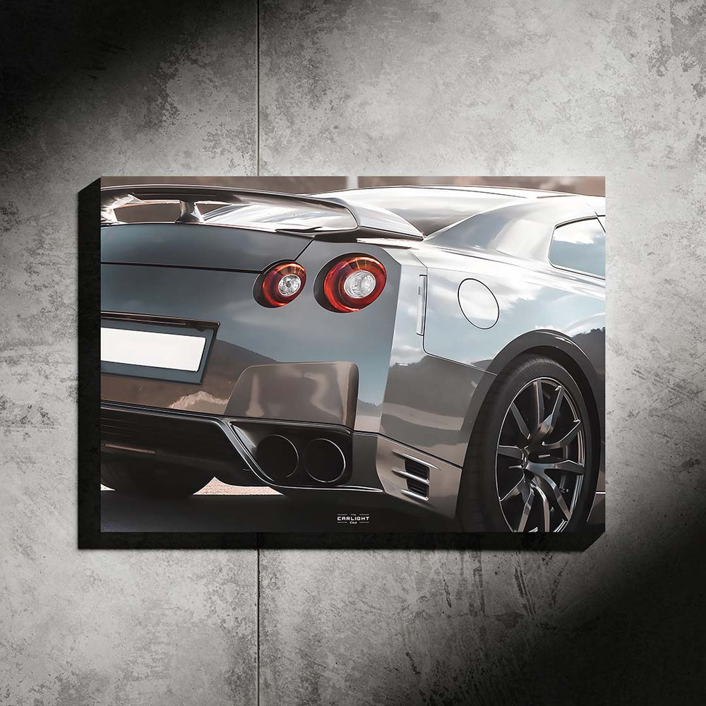 Nissan GTR R35 Araba Poster (Neon)