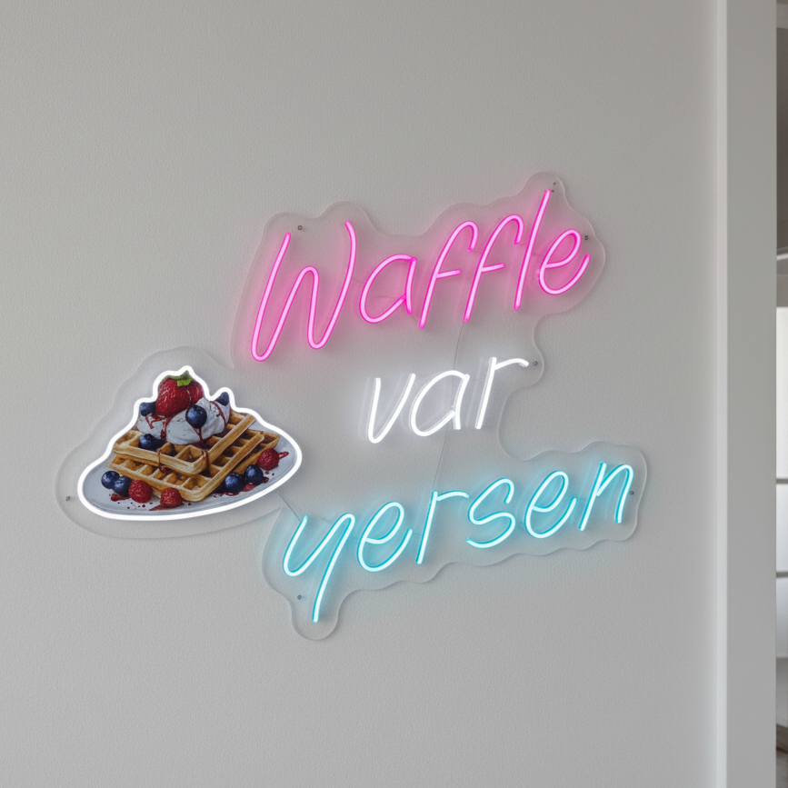 Waffle Var Yersen Neon Tabela