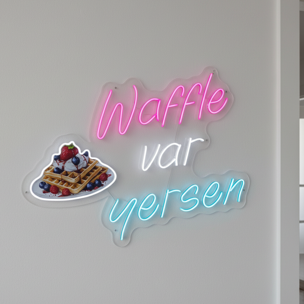 Waffle Var Yersen Neon Tabela