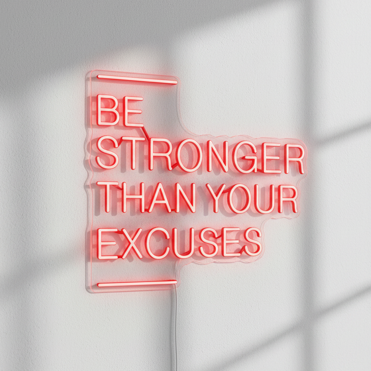 Be Stronger Than Your Excuses