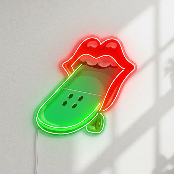 Lip Skateboard Neon Tabela
