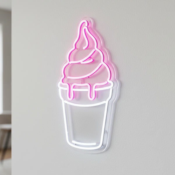 Soft serve (Ice cream), Neon Tabela