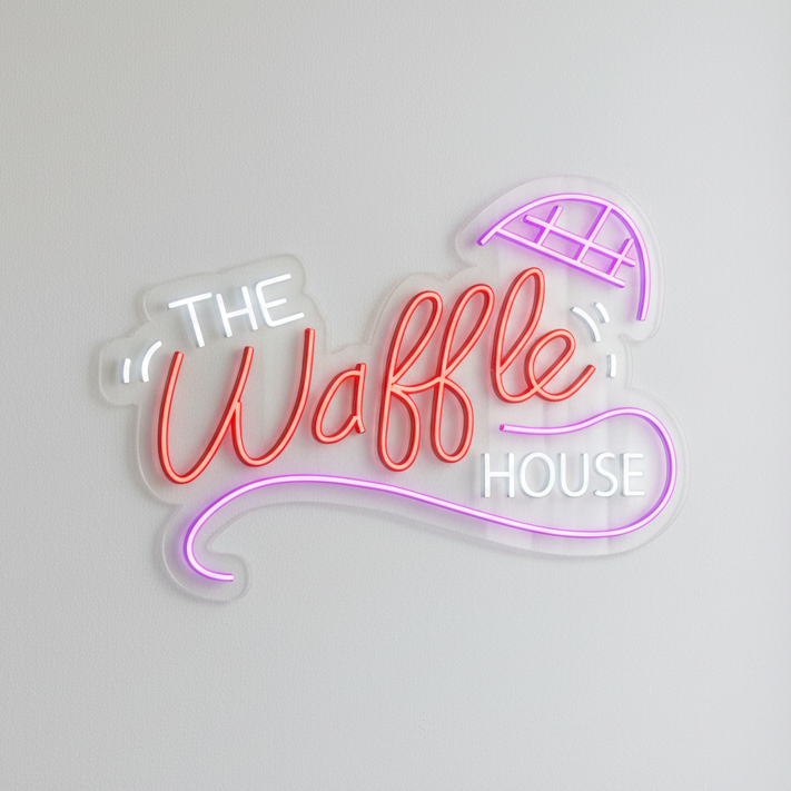 Waffle House Neon Tabela