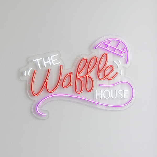 Waffle House Neon Tabela