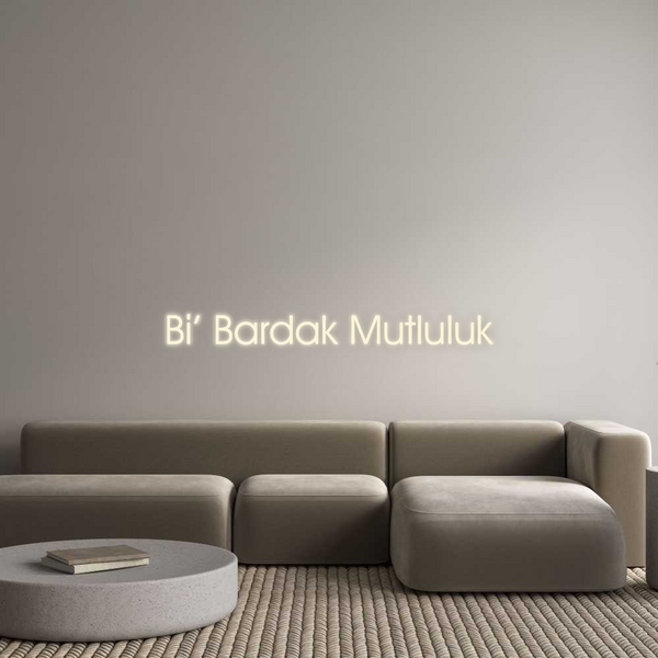 Özel Tasarım : Bi’ Bardak Mutl...