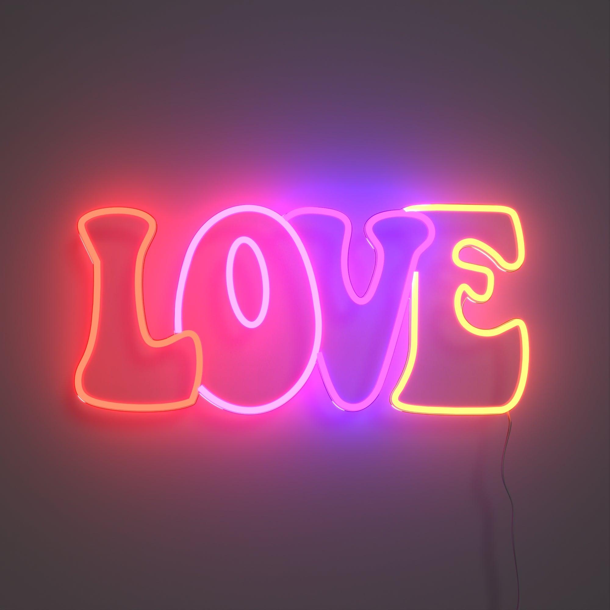 LOVE, Neon Tabela - Neonbir