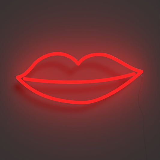 Kissy Lips - Neon Tabela - Neonbir