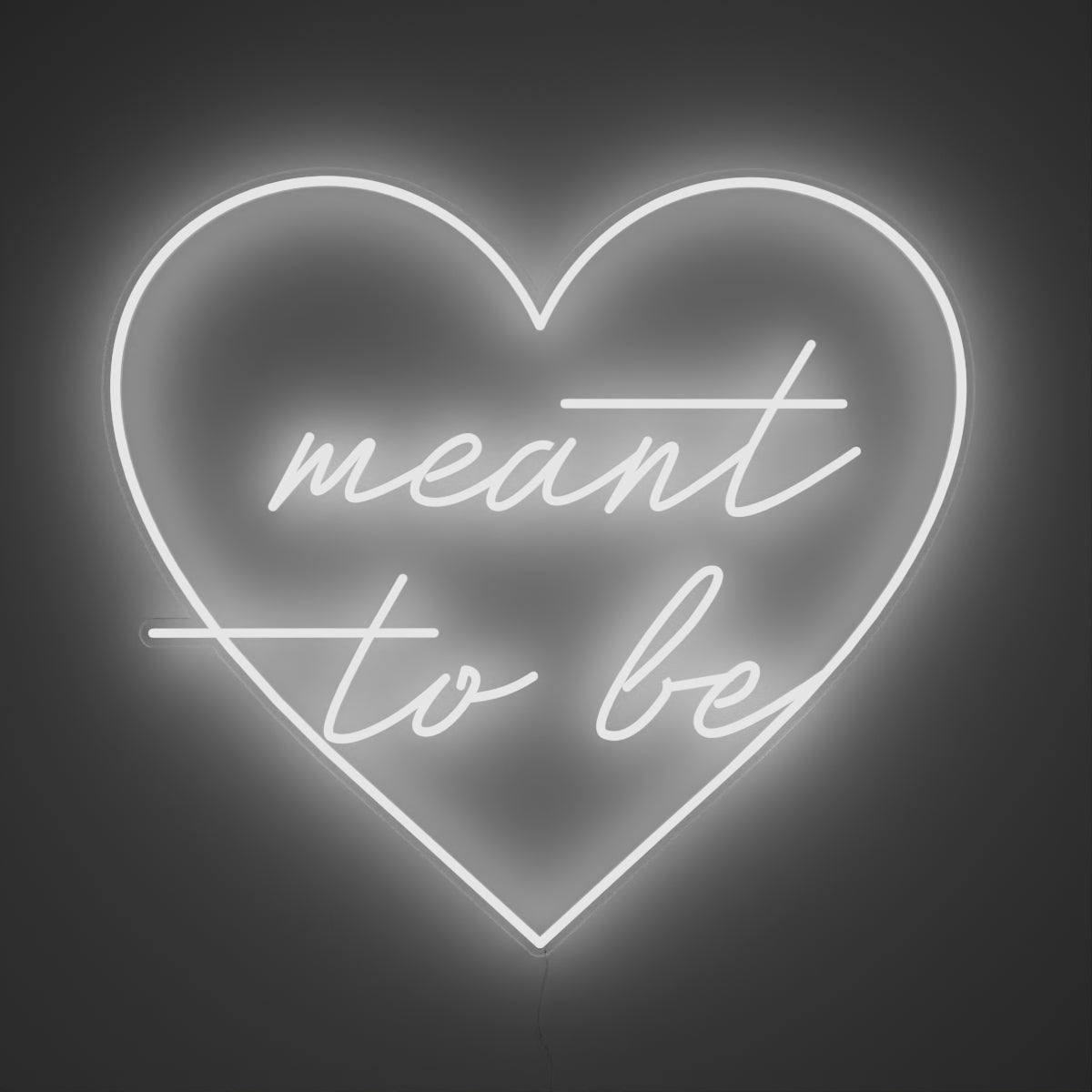 Meant to be by Melissa - Neon Tabela - Neonbir