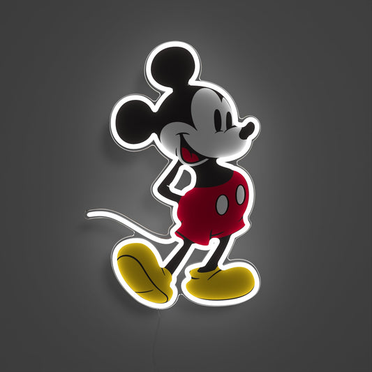 Mickey Mouse Full body by Yellowpop, Neon Tabela - Neonbir