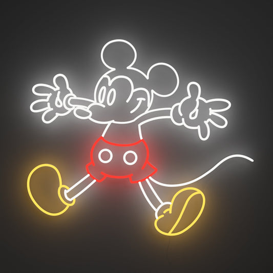 Mickey Giant by Yellowpop, Neon Tabela - Neonbir