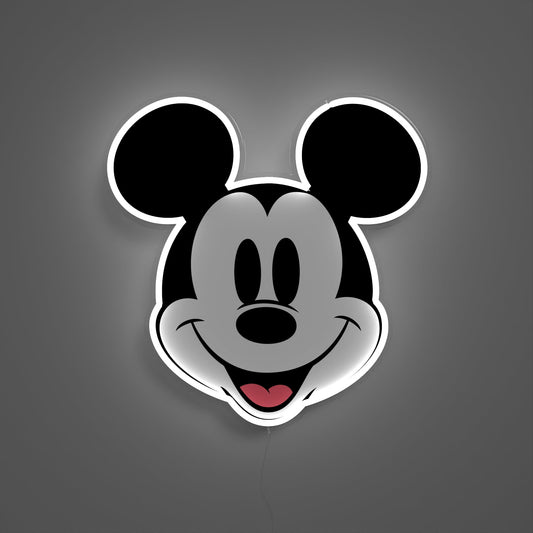 Mickey Printed Face by Yellowpop, Neon Tabela - Neonbir