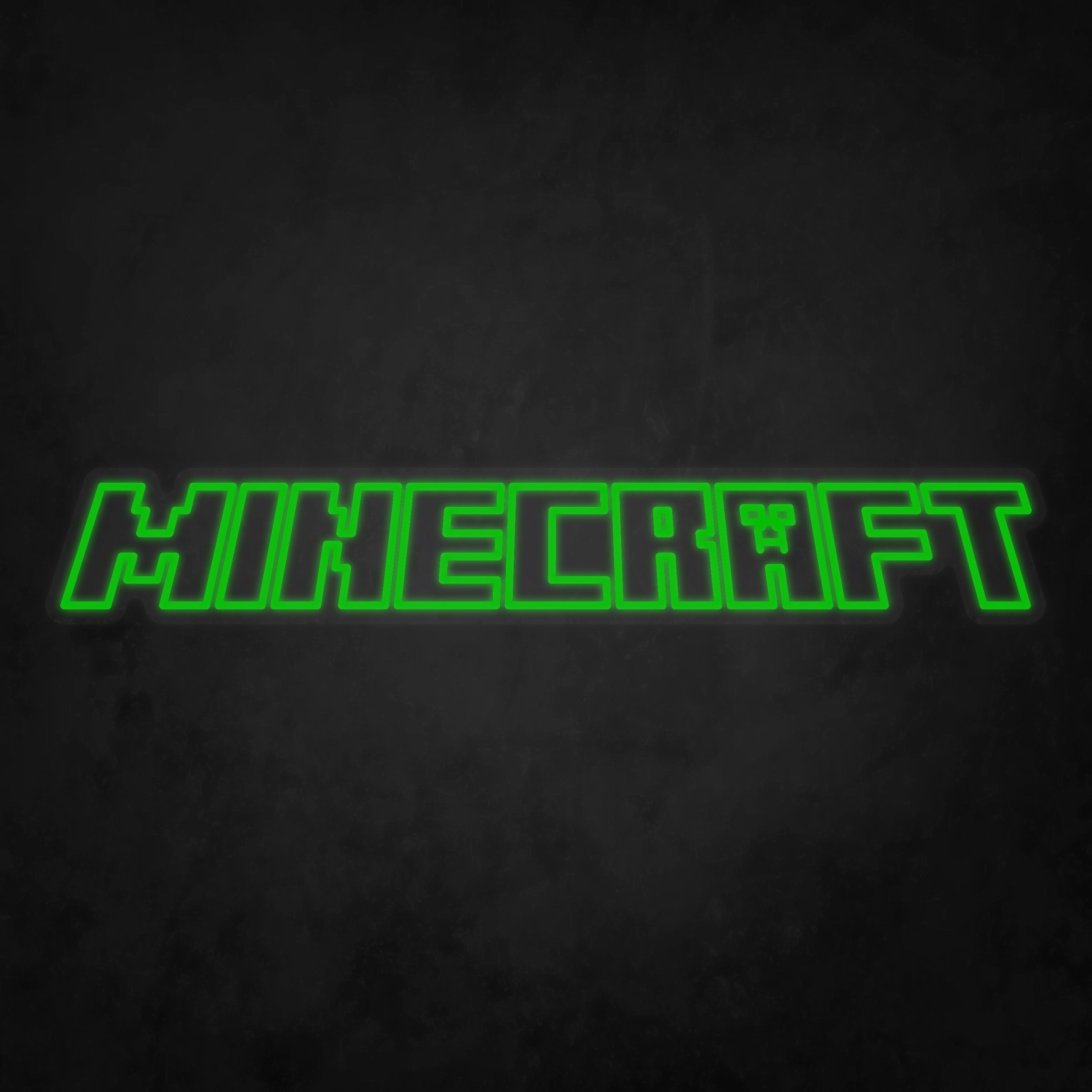 LED Neon Sign - Minecraft