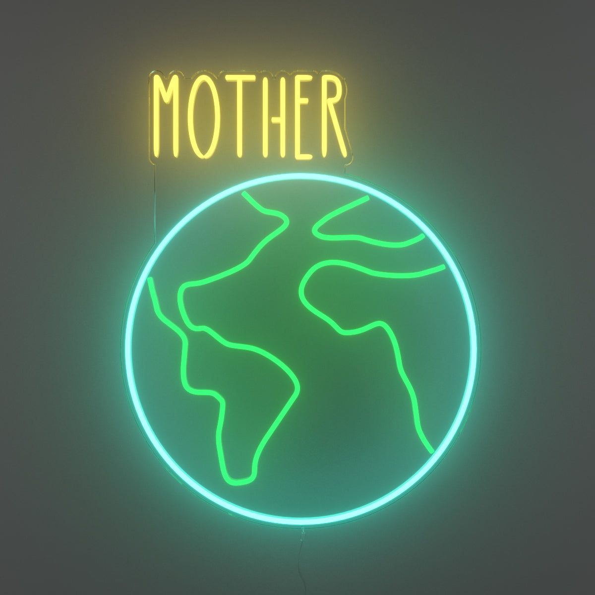 Mother Earth by Kelly Dabbah - Neon Tabela - Neonbir