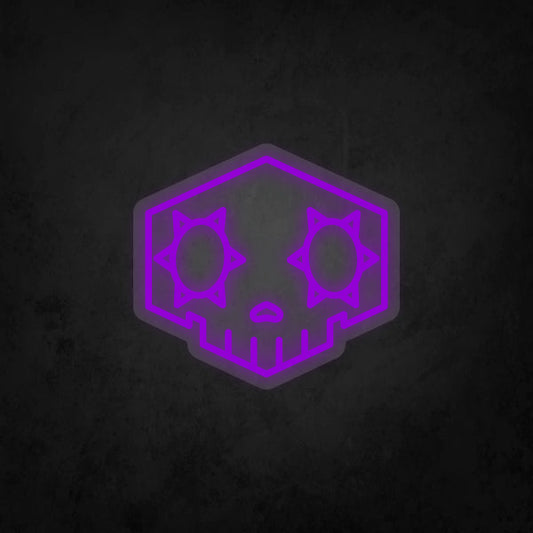 Neon Sign - Overwatch - Sombra Player Icon