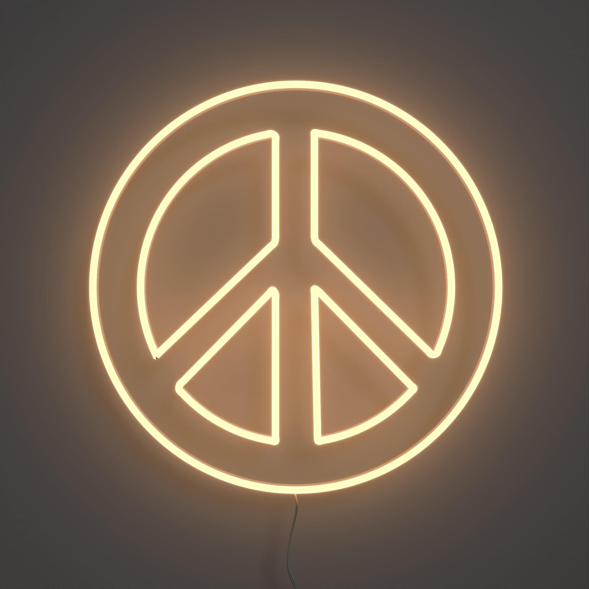 Peace & Love, Neon Tabela - Neonbir