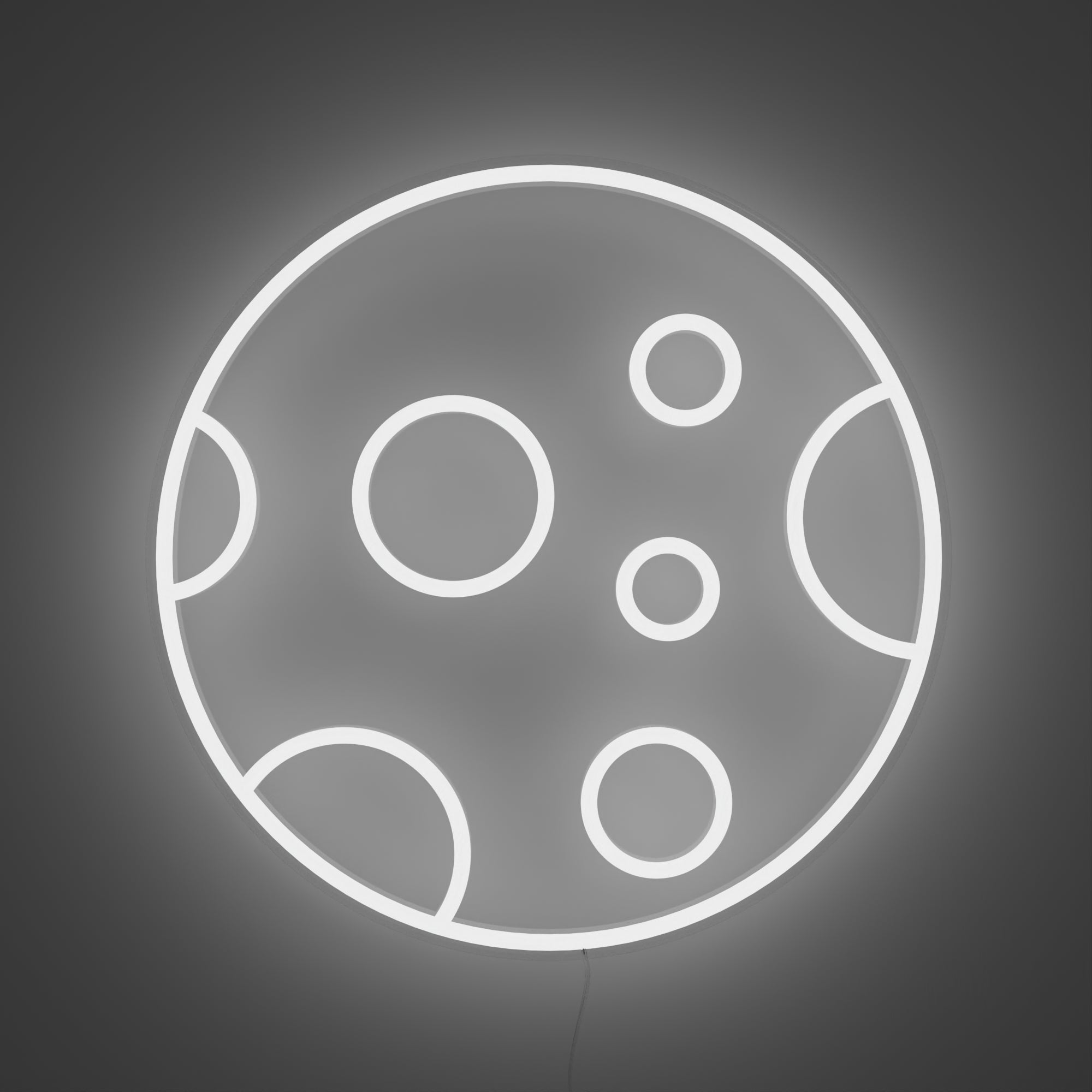 Moon - Neon Tabela - Neonbir