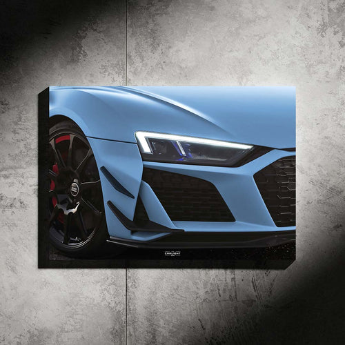Audi R8 V10 GT FINAL Araba Poster (Neon)