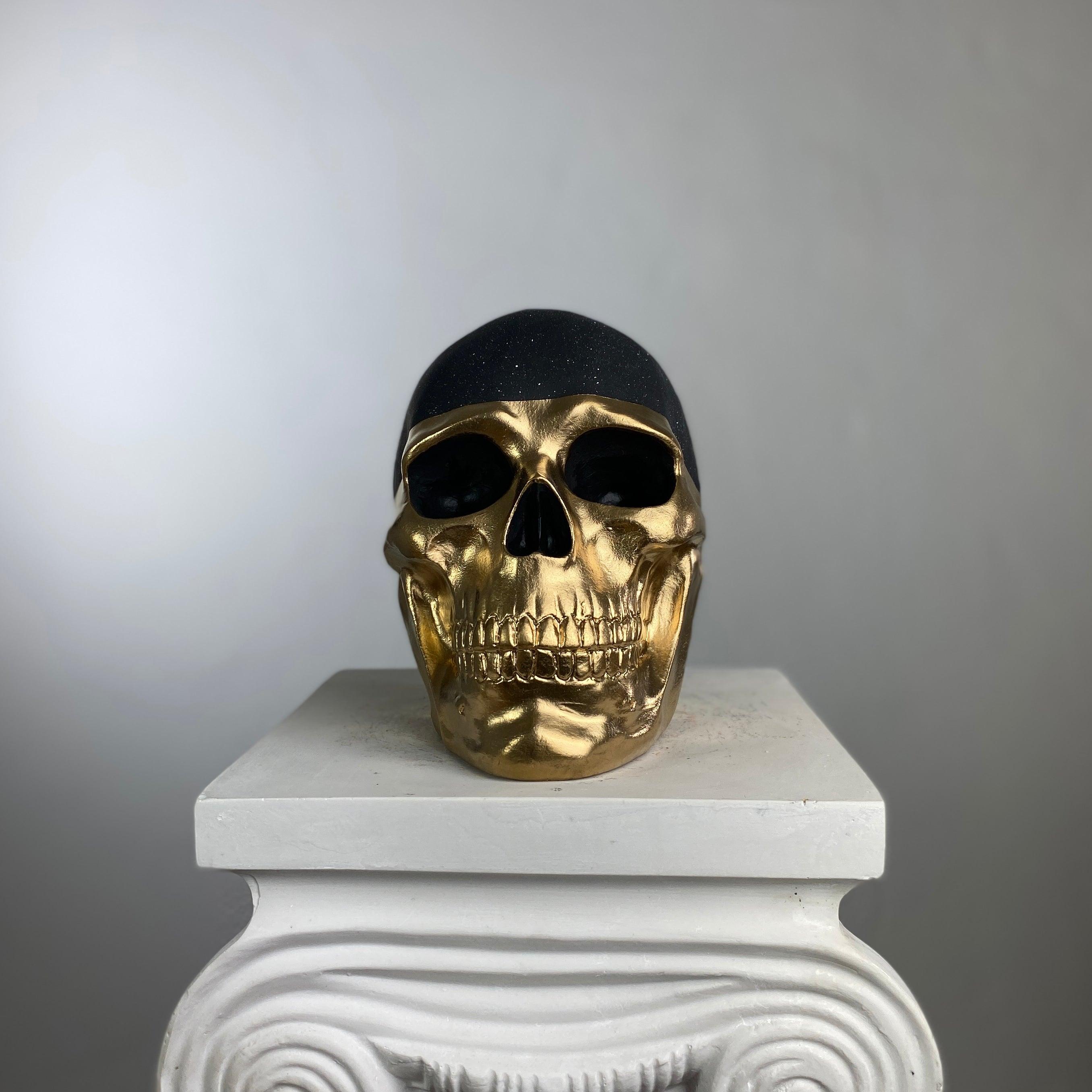 Skull Gold Dip Heykel