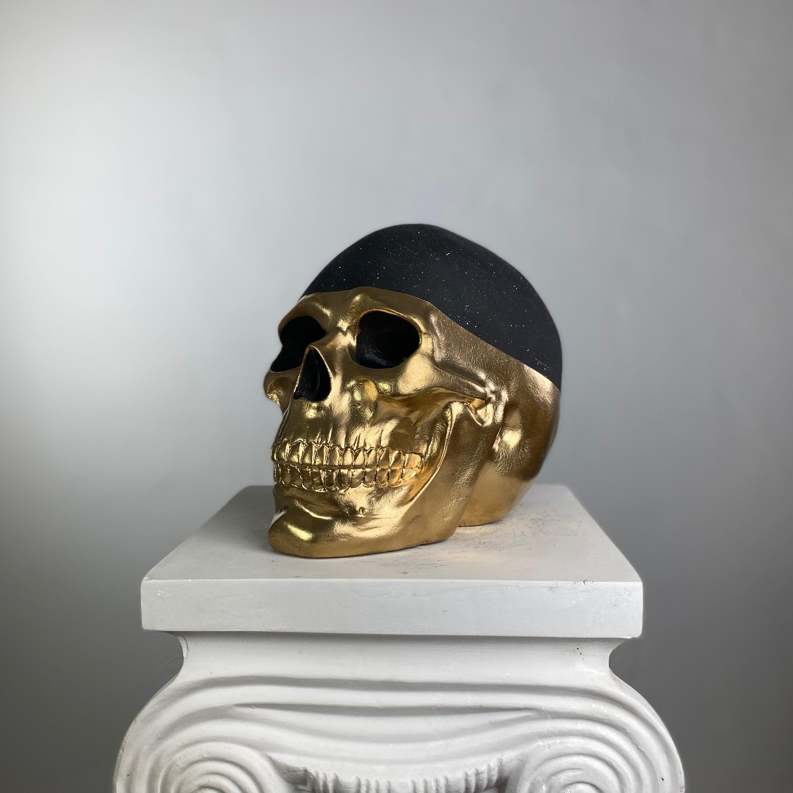 Skull Gold Dip Heykel