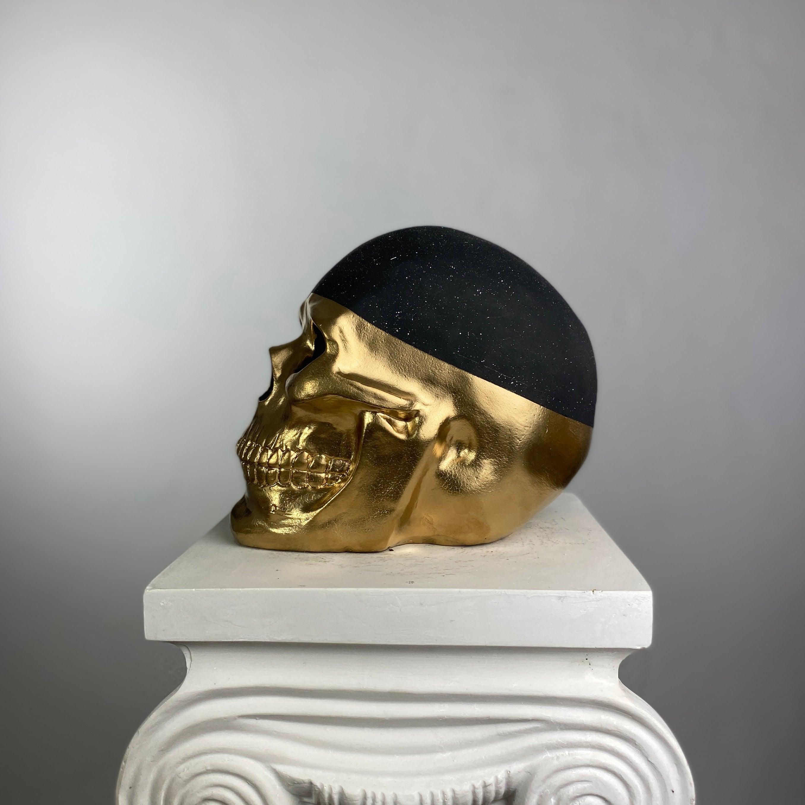 Skull Gold Dip Heykel