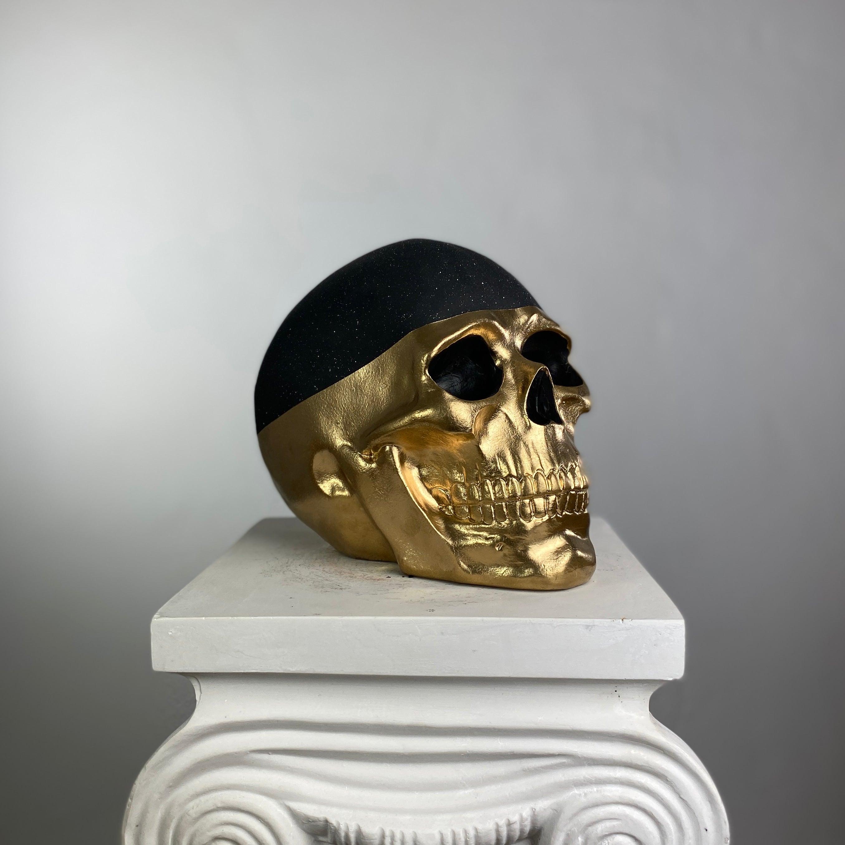 Skull Gold Dip Heykel