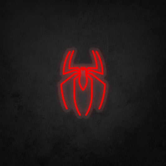 LED Neon Sign - Spider Logo