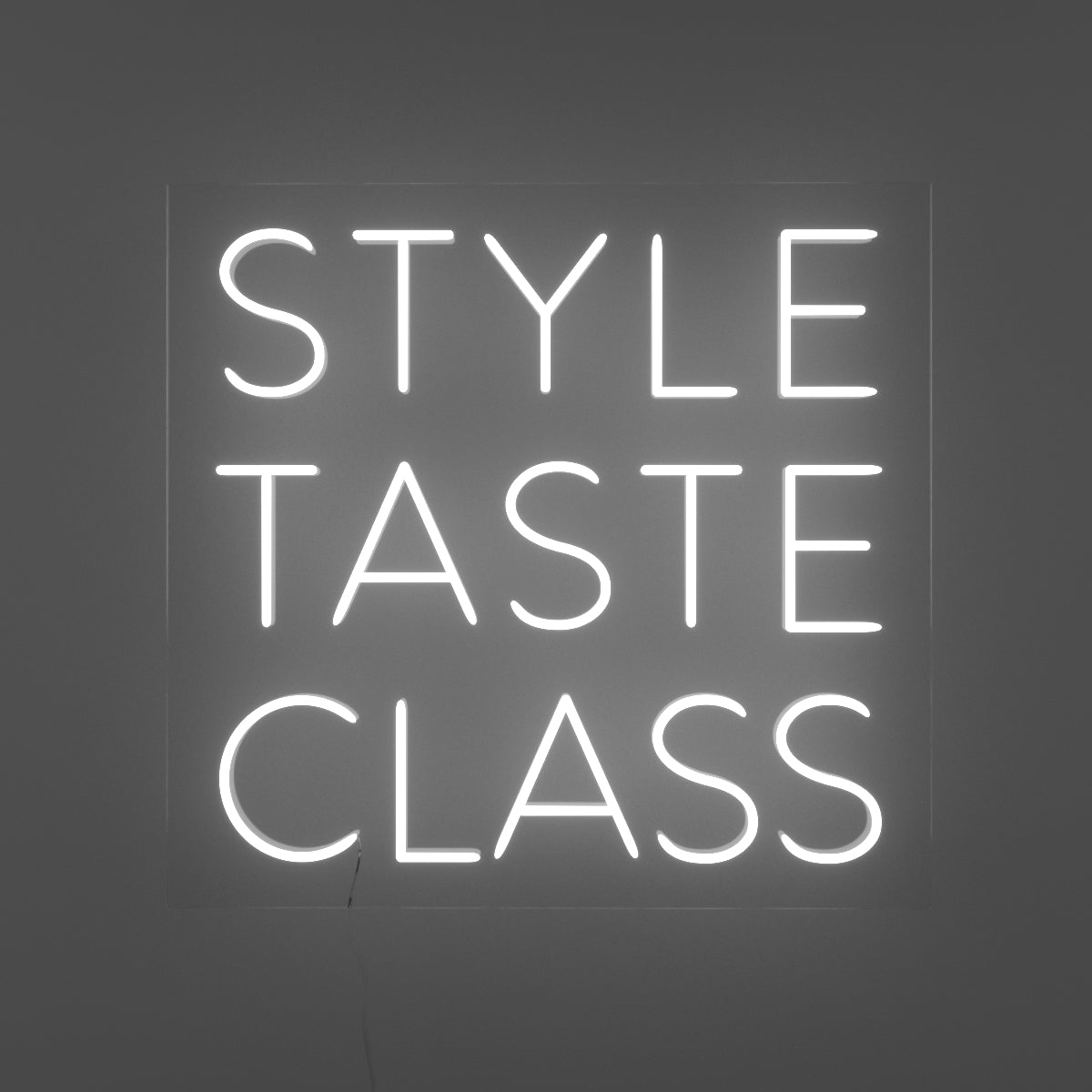Style, Taste, Class by Bobby Berk, Neon Tabela - Neonbir