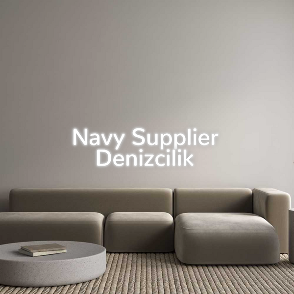 Özel Tasarım : Navy Supplier D...