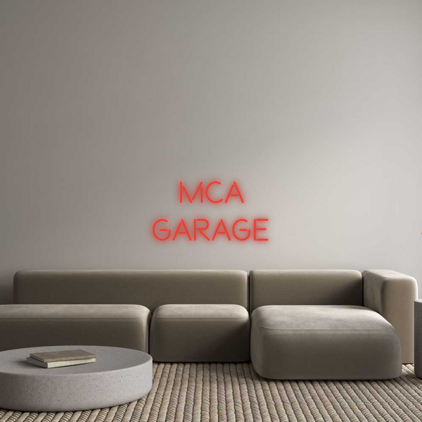 Özel Tasarım : MCA GARAGE