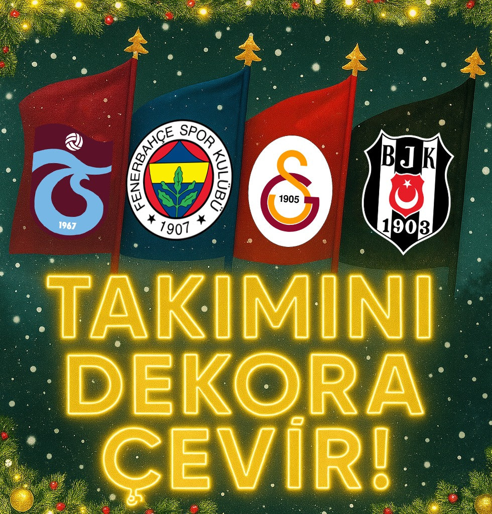 Takımını dekora çevir!