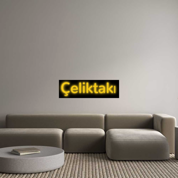 Özel Tasarım : Çeliktakı